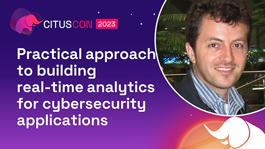 video thumbnail for Practical approach to building real-time analytics for cybersecurity applications